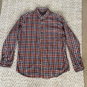 Eddie Bauer relaxed fit flannel size medium